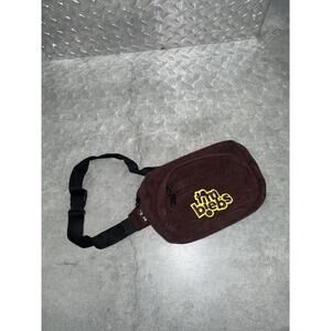 Justin Bieber X Tim Hortons Brown Corduroy Crossbody Bag, Fast Food Merch
